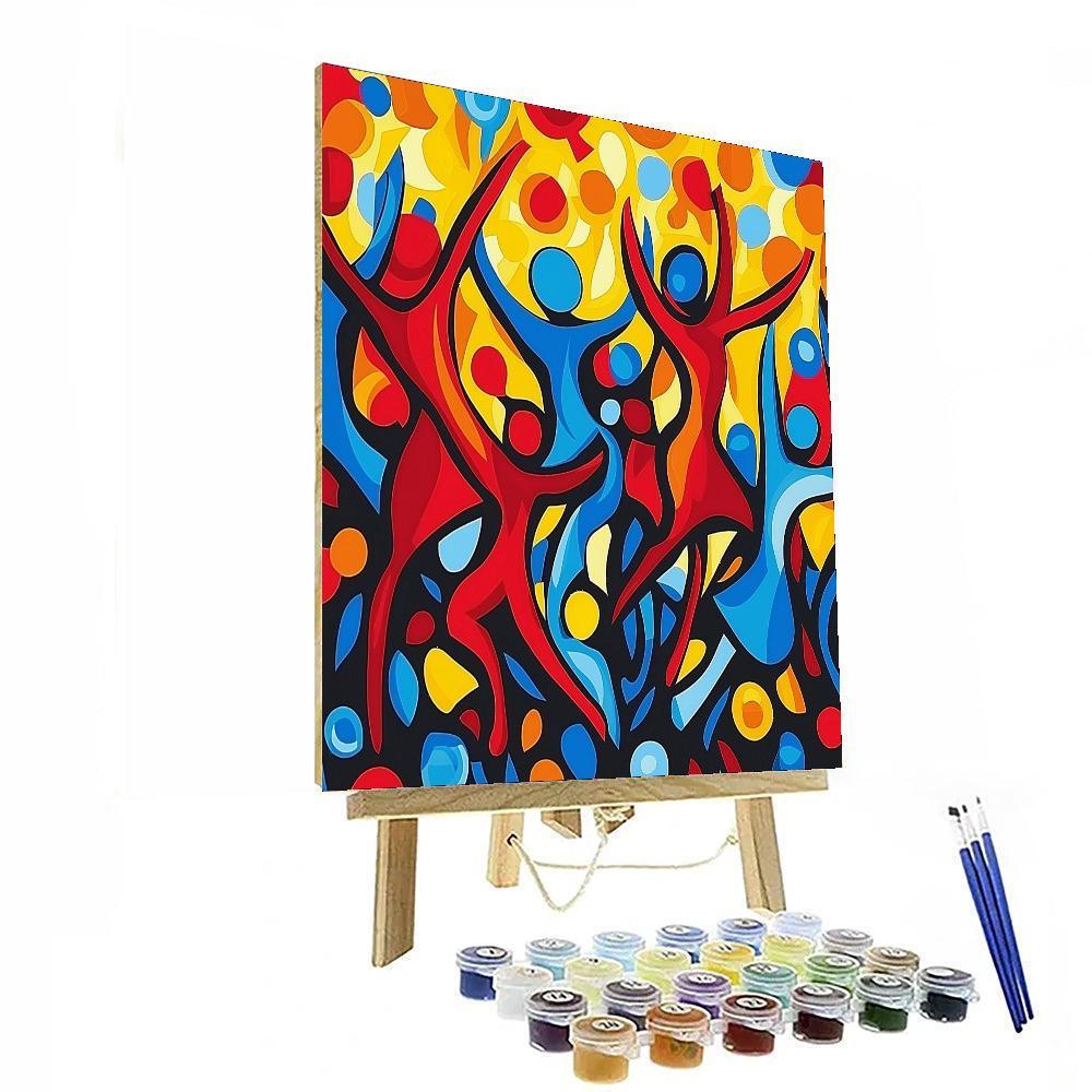 Pablo Picasso Inspired Joyous Celebrations  DIY Paint By Numbers