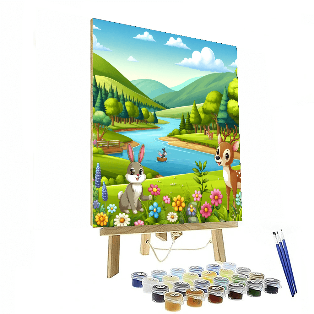 Nature Explorer Club Number Painting