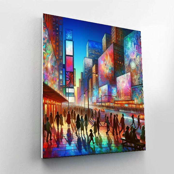 Urban Street Life Paint By Numbers Kits