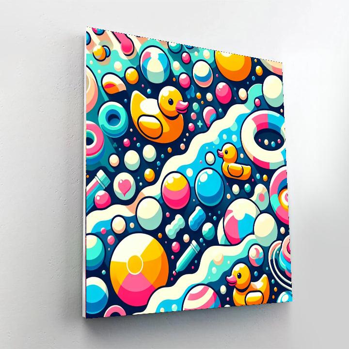 Bubble Bonanza Numbered Painting Kits