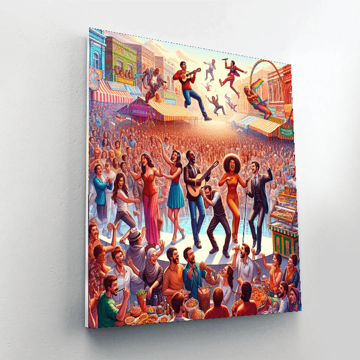 Busker Festival - Canada Paint By Number