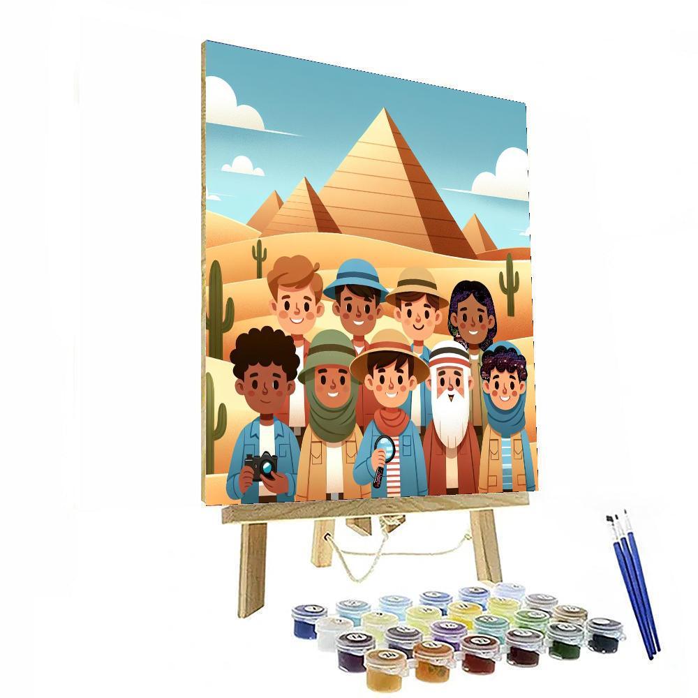 Explorers' Desert Discovery Paint By Numbers Kits
