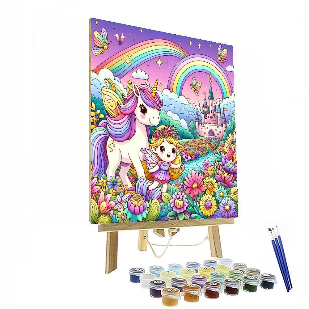 Magical Enchanted Realm DIY Paint By Numbers