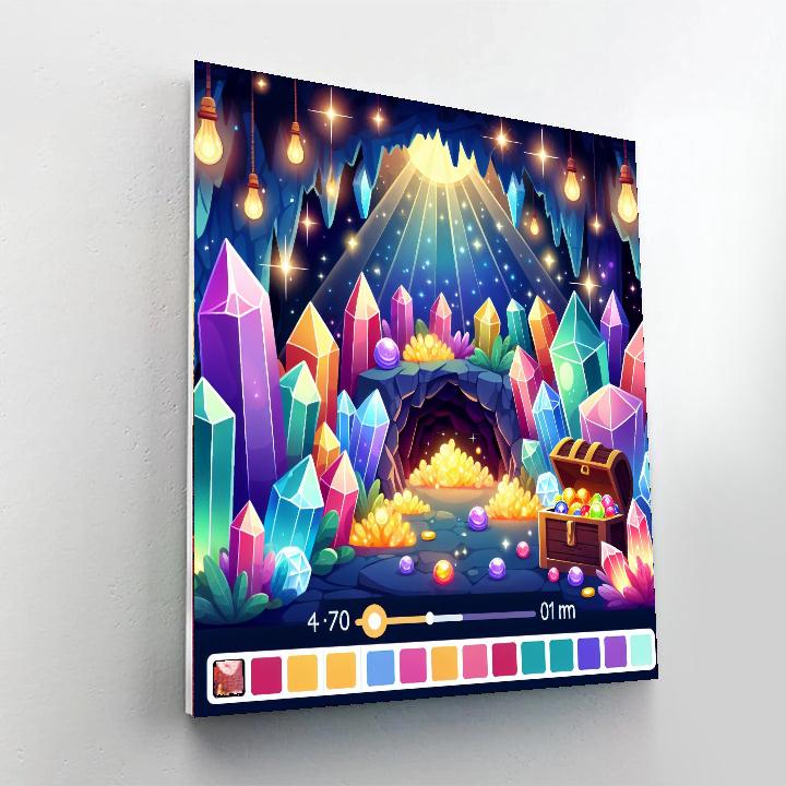 Mystical Cave Journey Numbered Painting Kits
