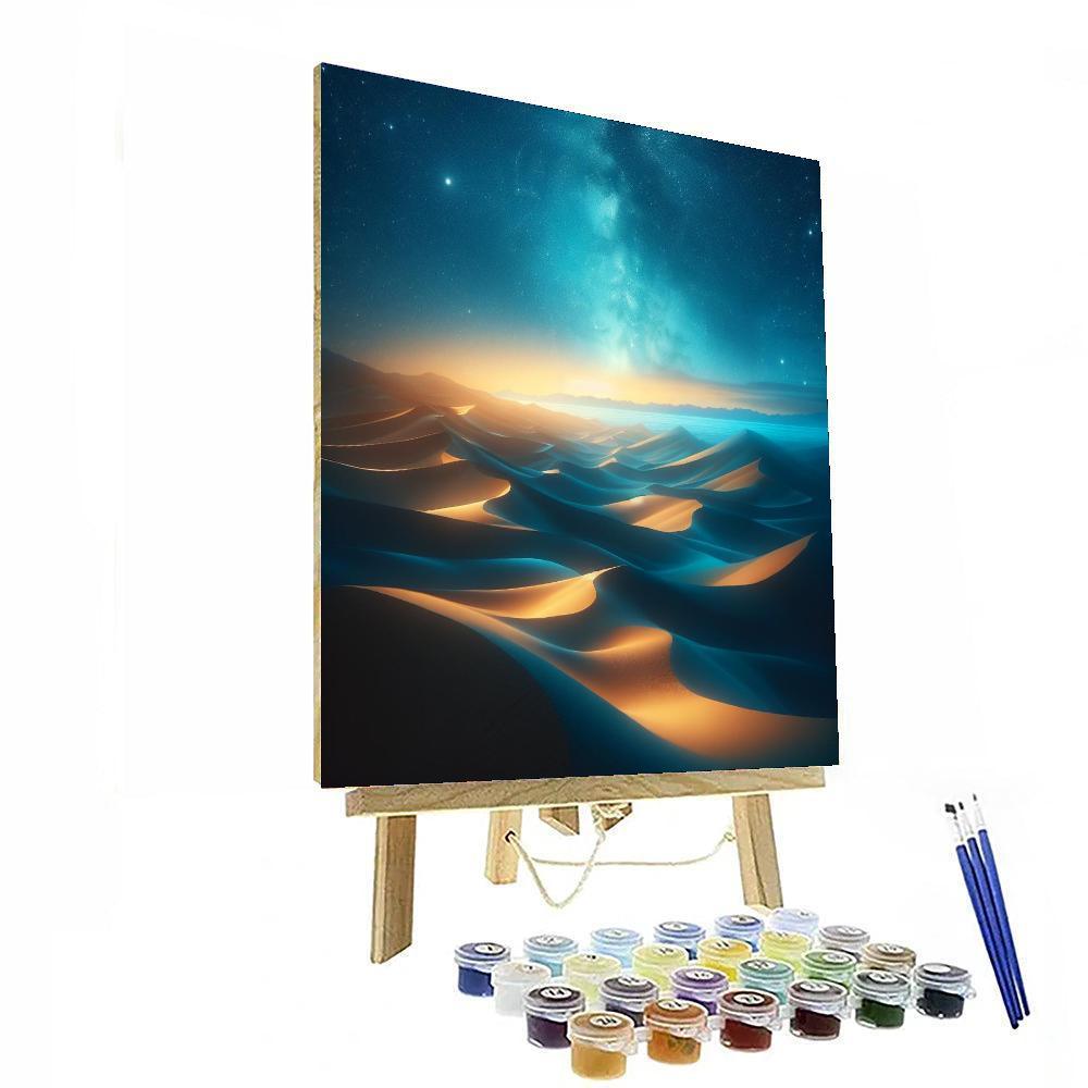 Midnight Desert Mystique Paint By Numbers Art