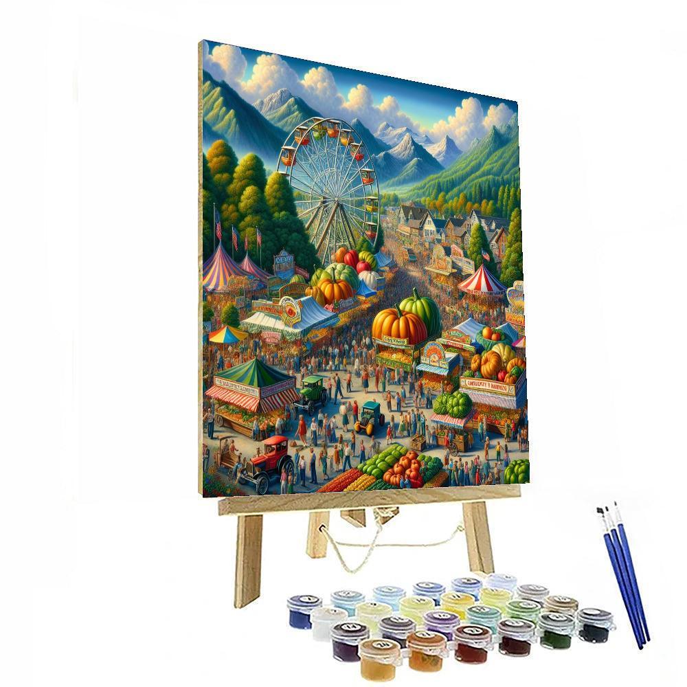 Alaska State Fair - Palmer DIY Paint By Numbers