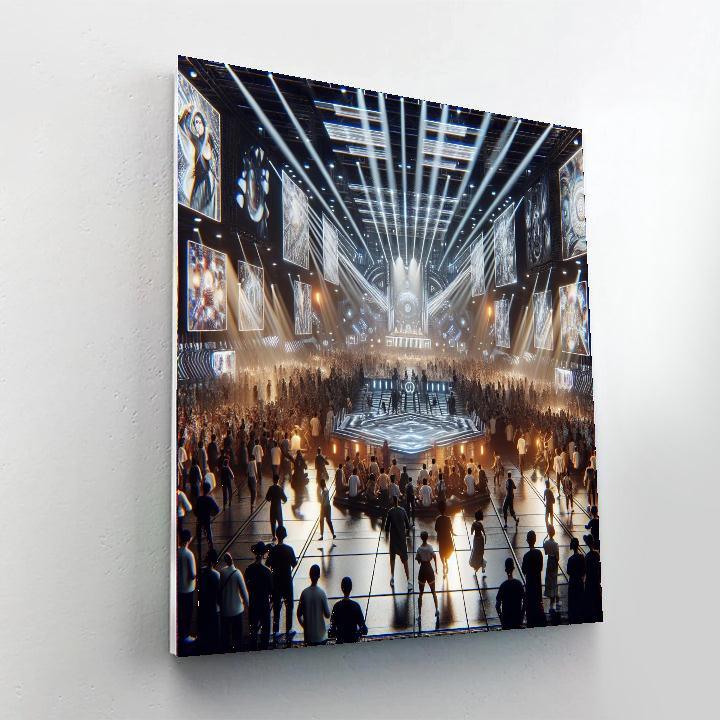 Sónar Music Festival - Spain Painting By Numbers Kit