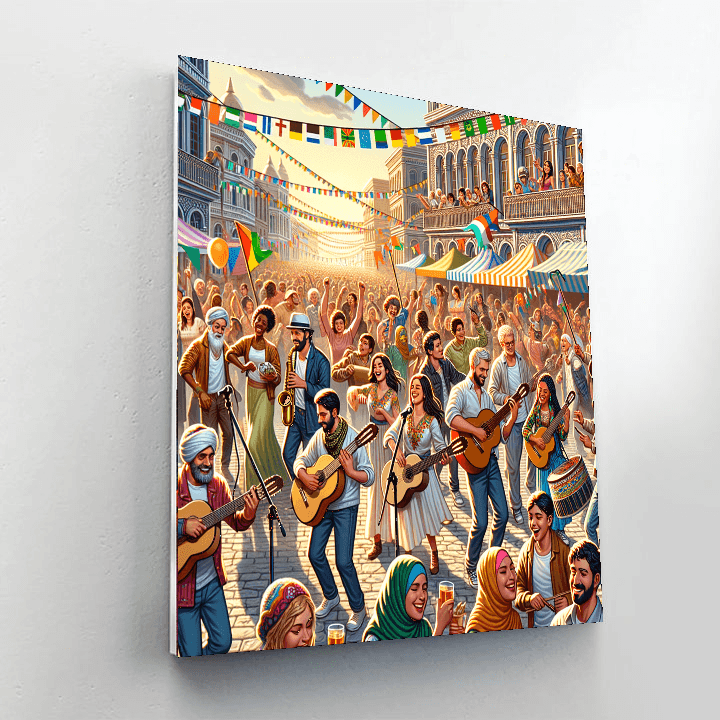 La Fête De La Musique Paint By Number