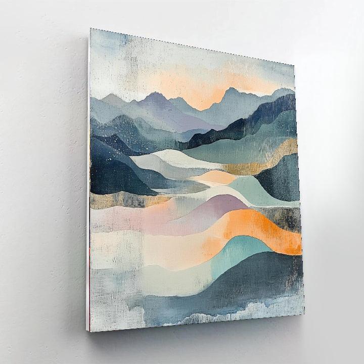 Zhao Mengfu Inspired Harmonious Essence  Paint By Numbers