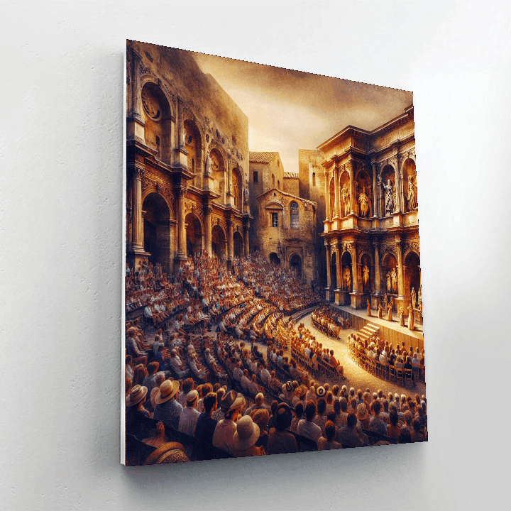 Festival D'avignon - France Number Painting