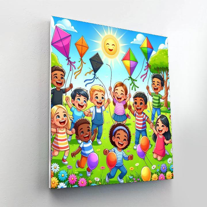 Celebration In The Sky Paint By Color