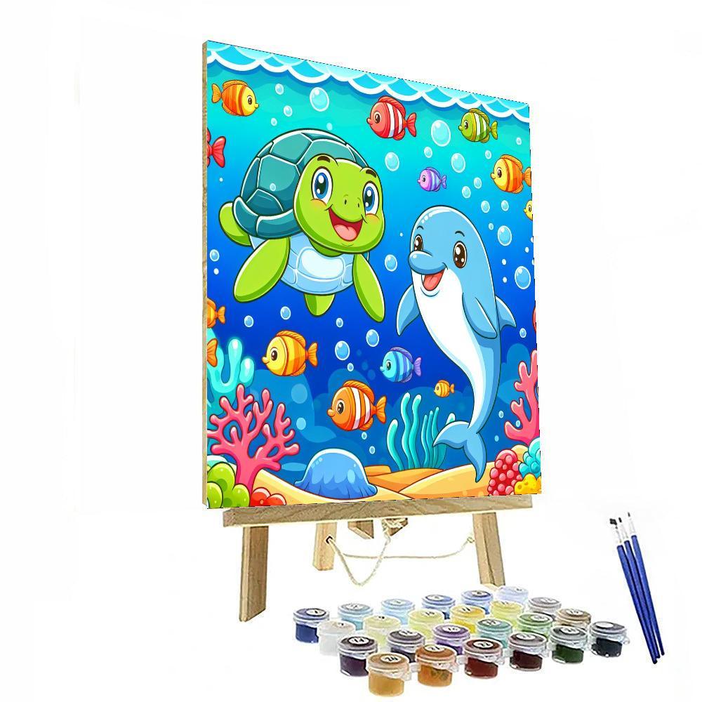 Ocean Exploration Fun Paint By Numbers