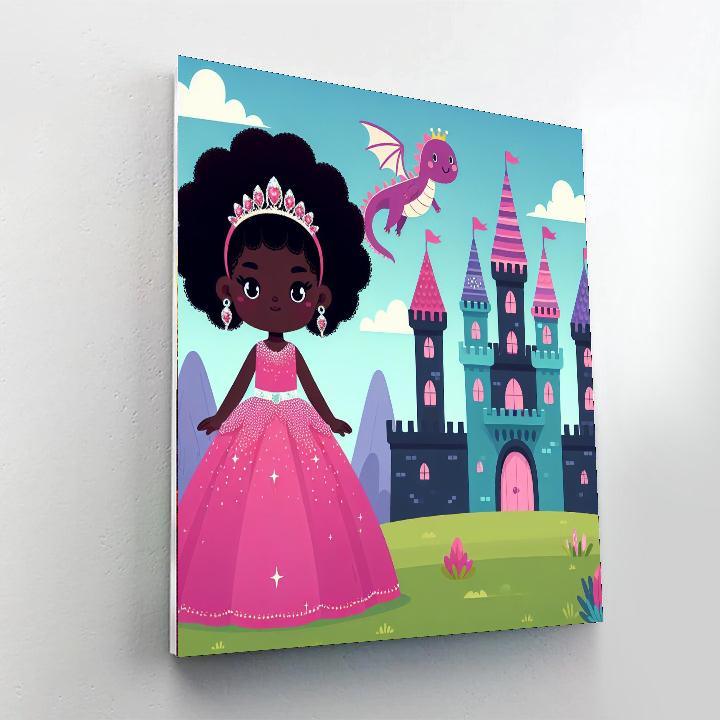 Enchanted Fairytale Number Painting