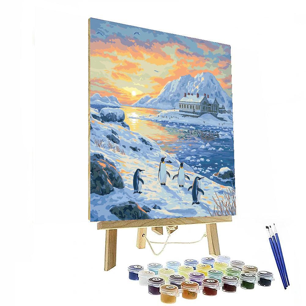 Port Lockroy - Antarctica Numbered Painting Kits