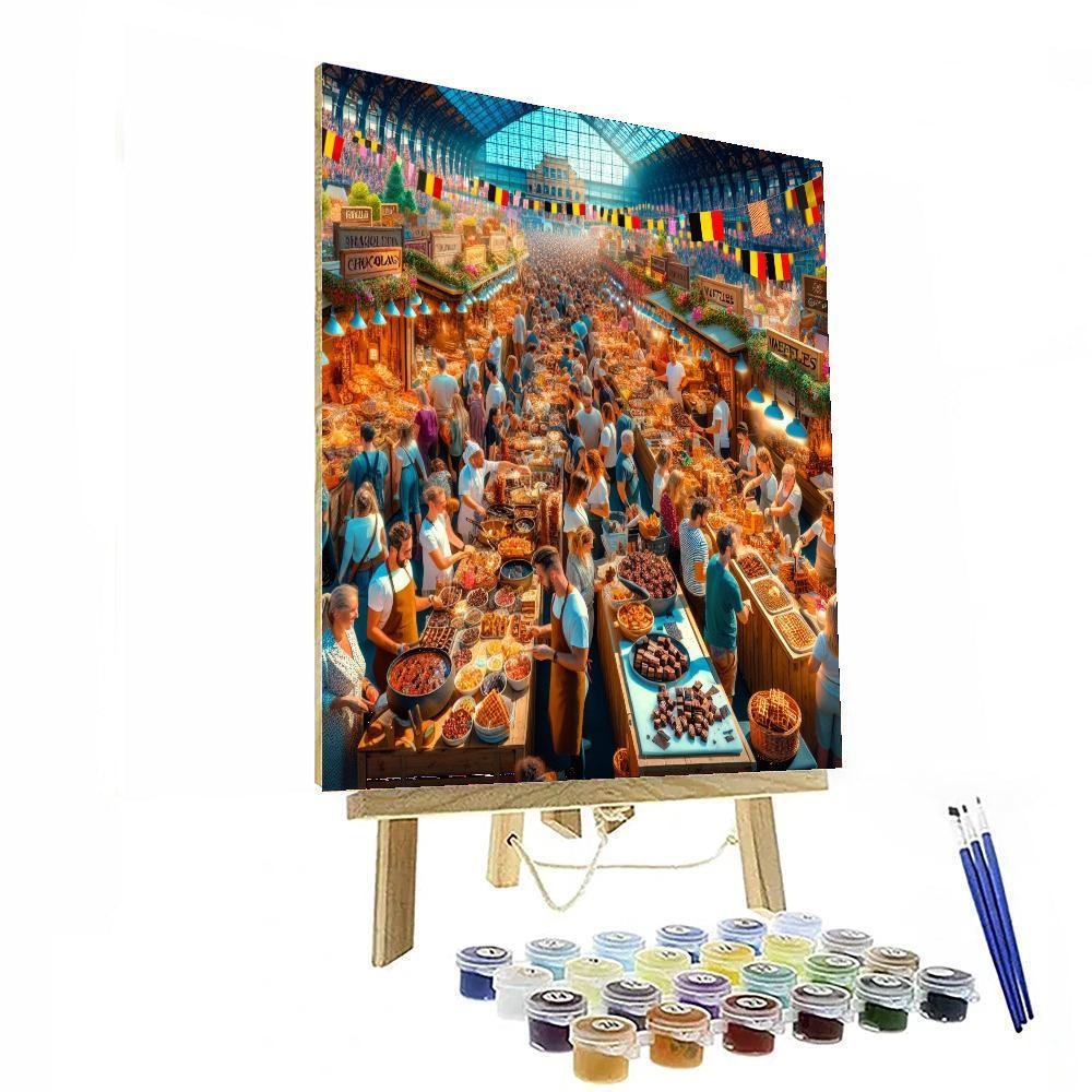 Gastronomy Festival - Belgium Paint By Numbers Kits