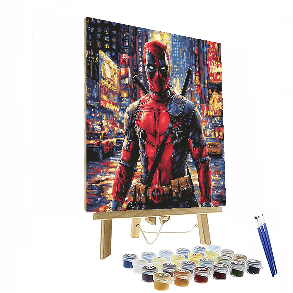 Ryan Reynolds: Humor And Heroics Beyond Deadpool Painting Number Kit