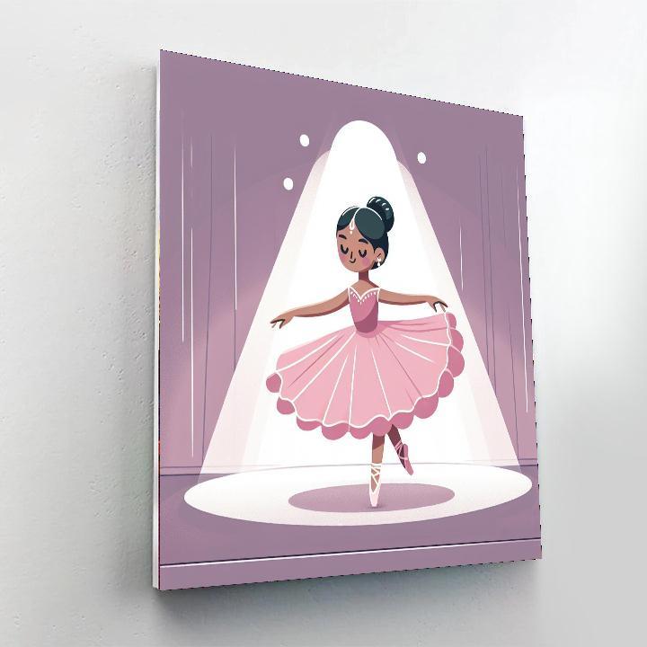 Twirling Ballerina Paint By Numbers Kits