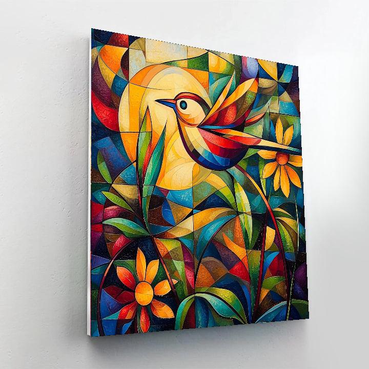 Paul Klee Inspired Harmony In Colors  Numbered Painting Kits