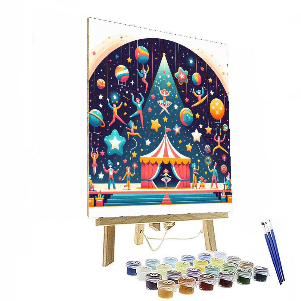 Twinkle Tots' Cosmic Circus Paint By Color