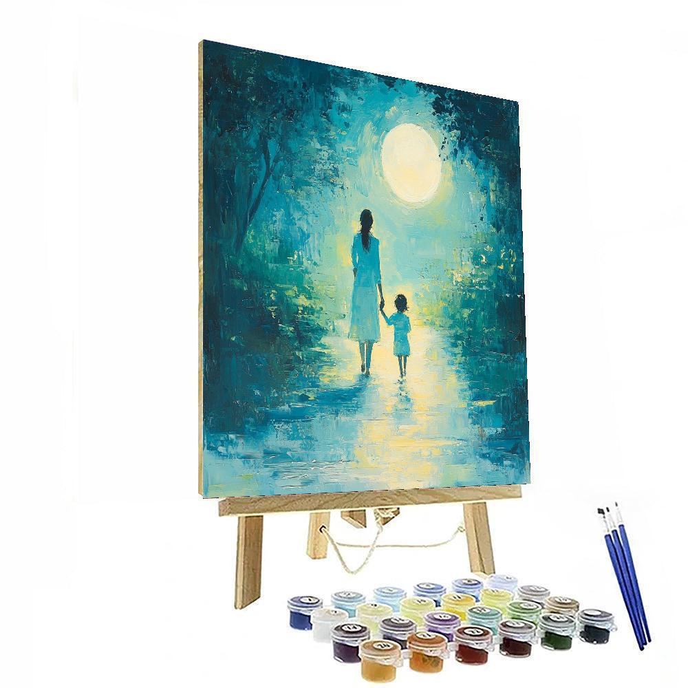 Moonlit Stroll Numbered Painting Kits