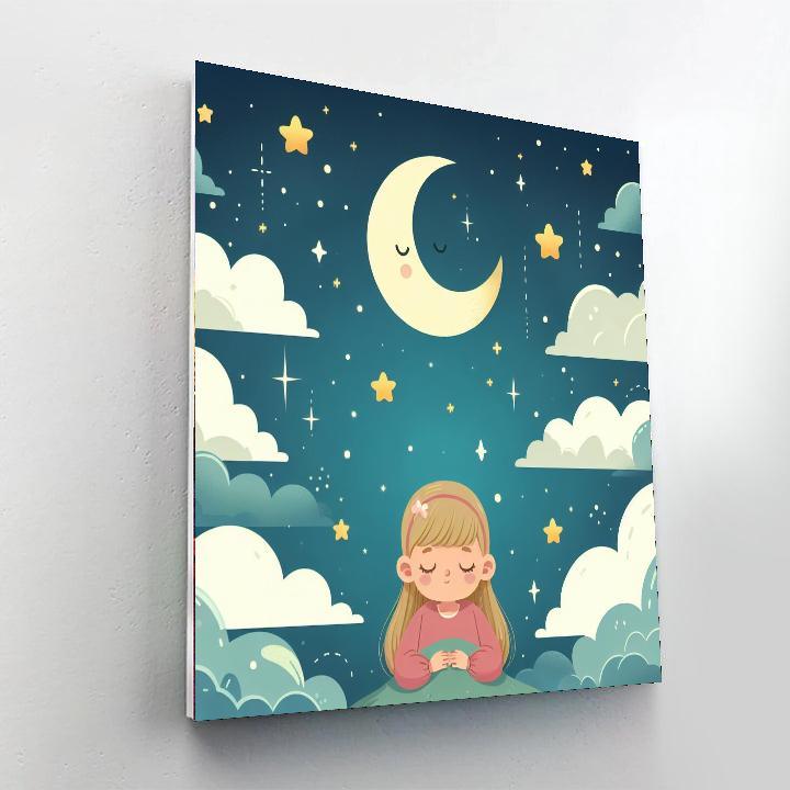 Moonlit Dreamland Paint By Number