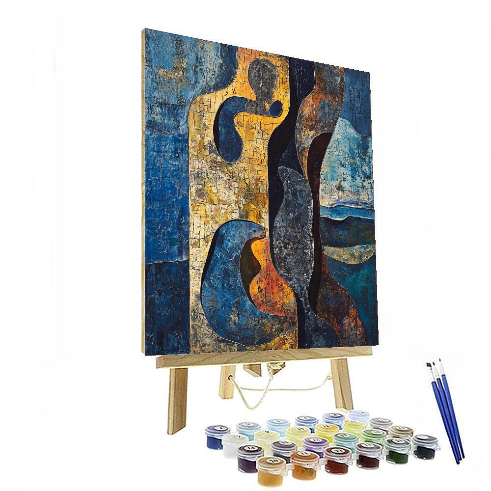 Max Ernst Inspired The Unseen Symphony  Paint By Numbers Art