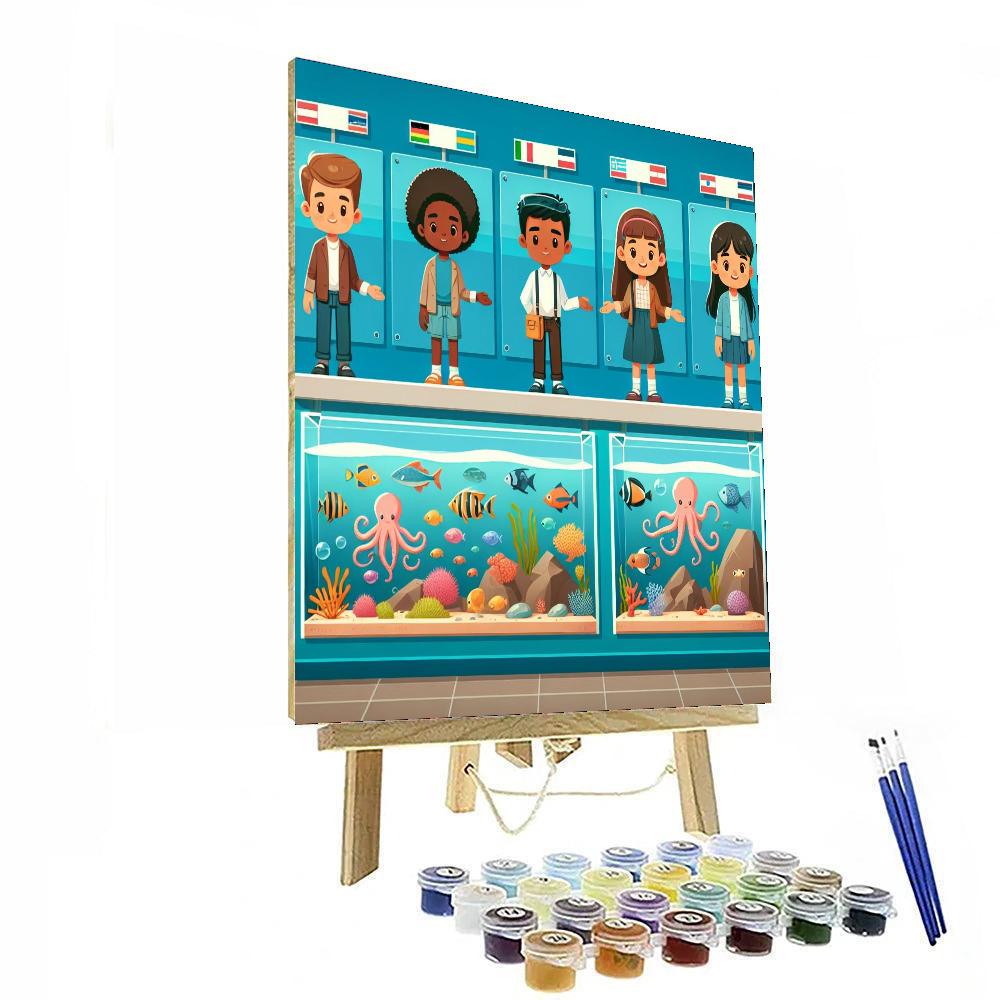 Oceanic Science Center Paint By Number
