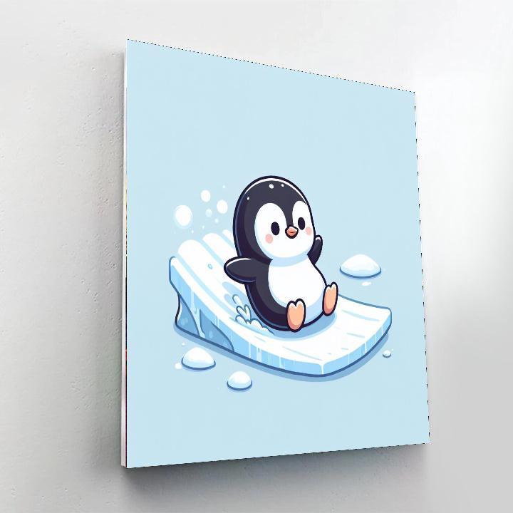 Precious Penguin Paint By Numbers Kits