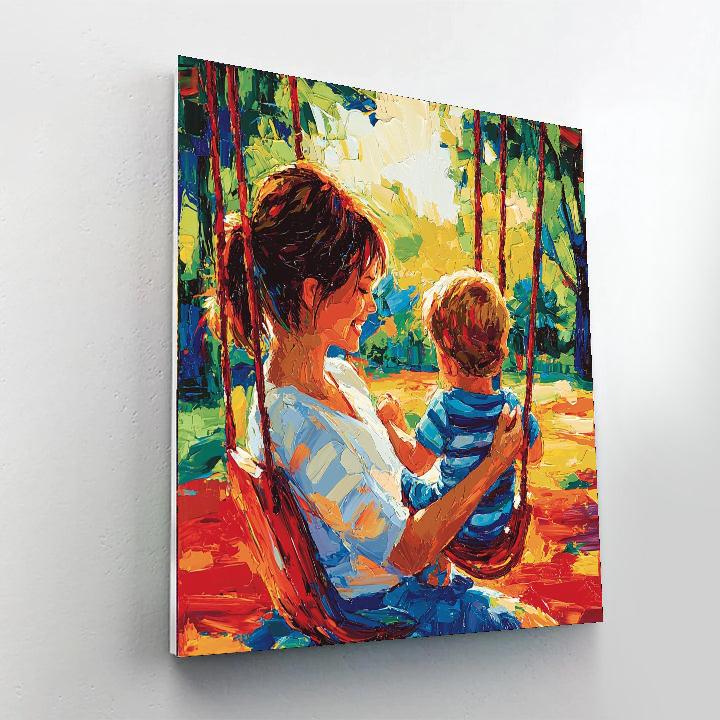 Playful Whispers Painting Number Kit