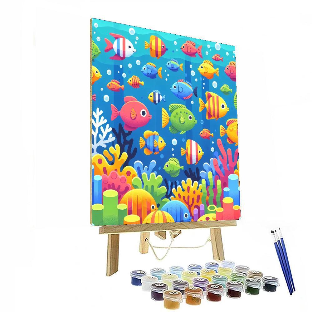 Ocean Deep Mysteries Paint By Numbers Art