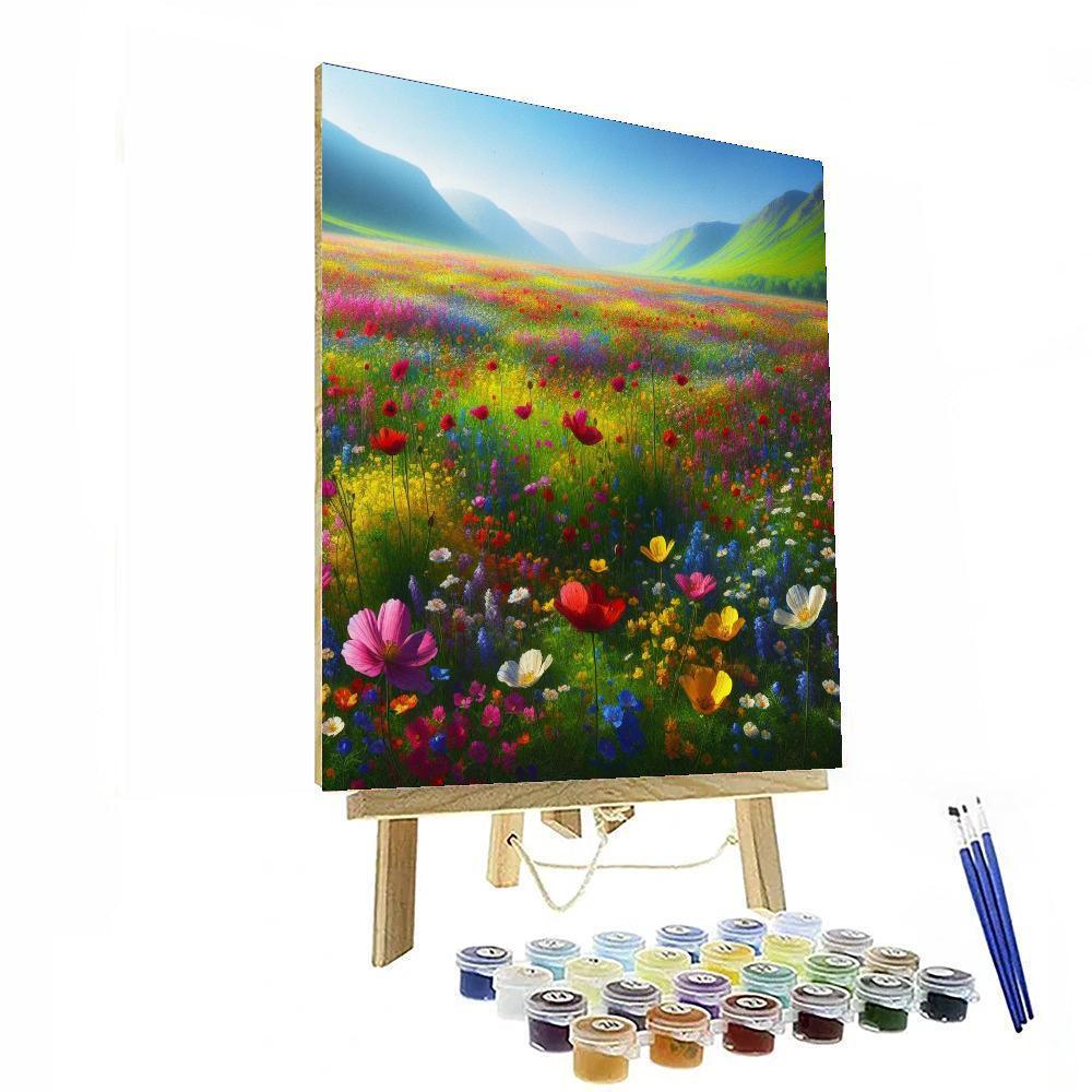 Idyllic Spring Meadow Paint By Number