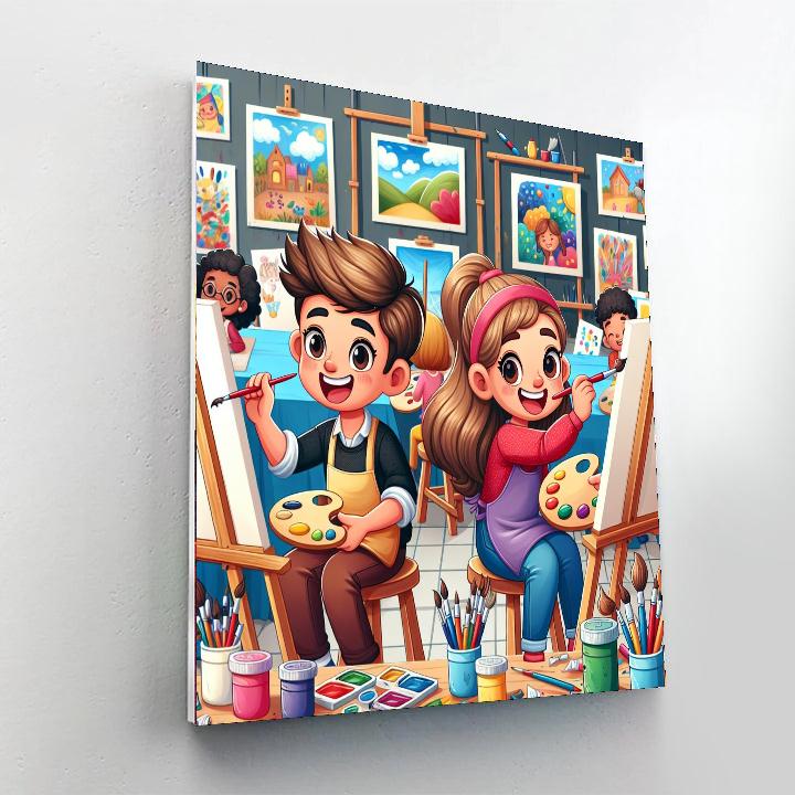 Artistic Wonders Number Painting