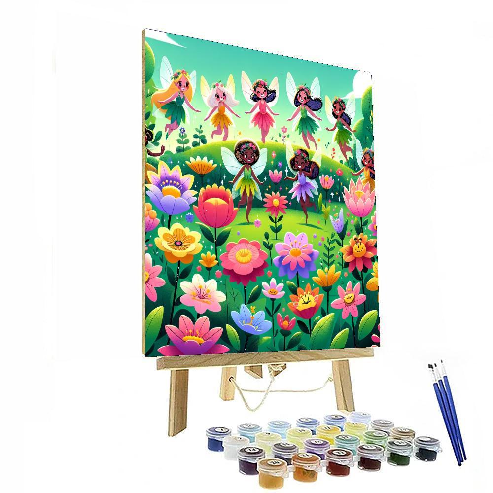Fabulous Garden Fairies Paint By Numbers Kits
