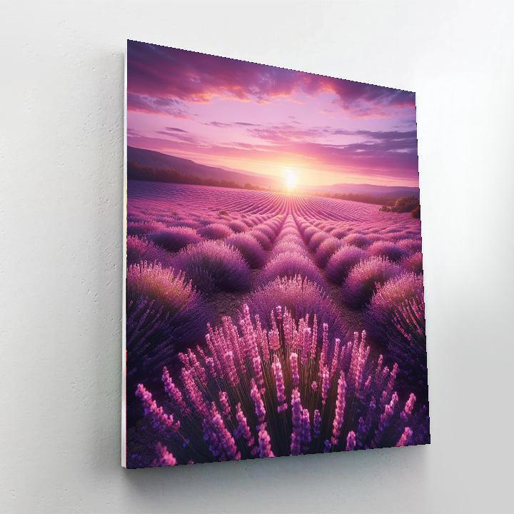 Dreamy Lavender Dreamscape Paint By Number