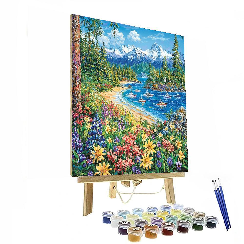 Vancouver Island - British Columbia Paint By Color