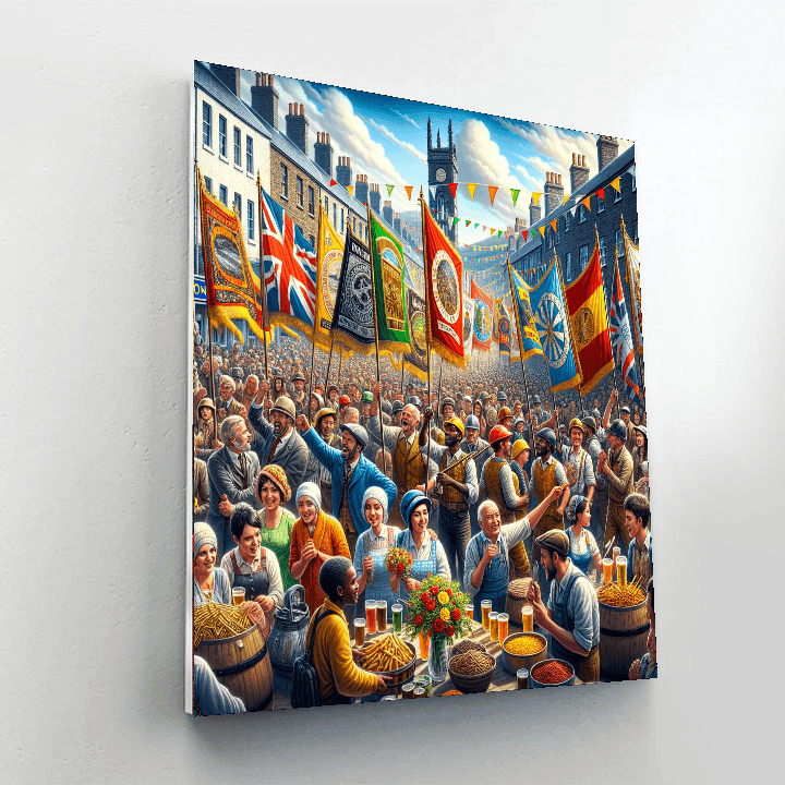 Durham Miners' Gala Paint By Numbers Kits