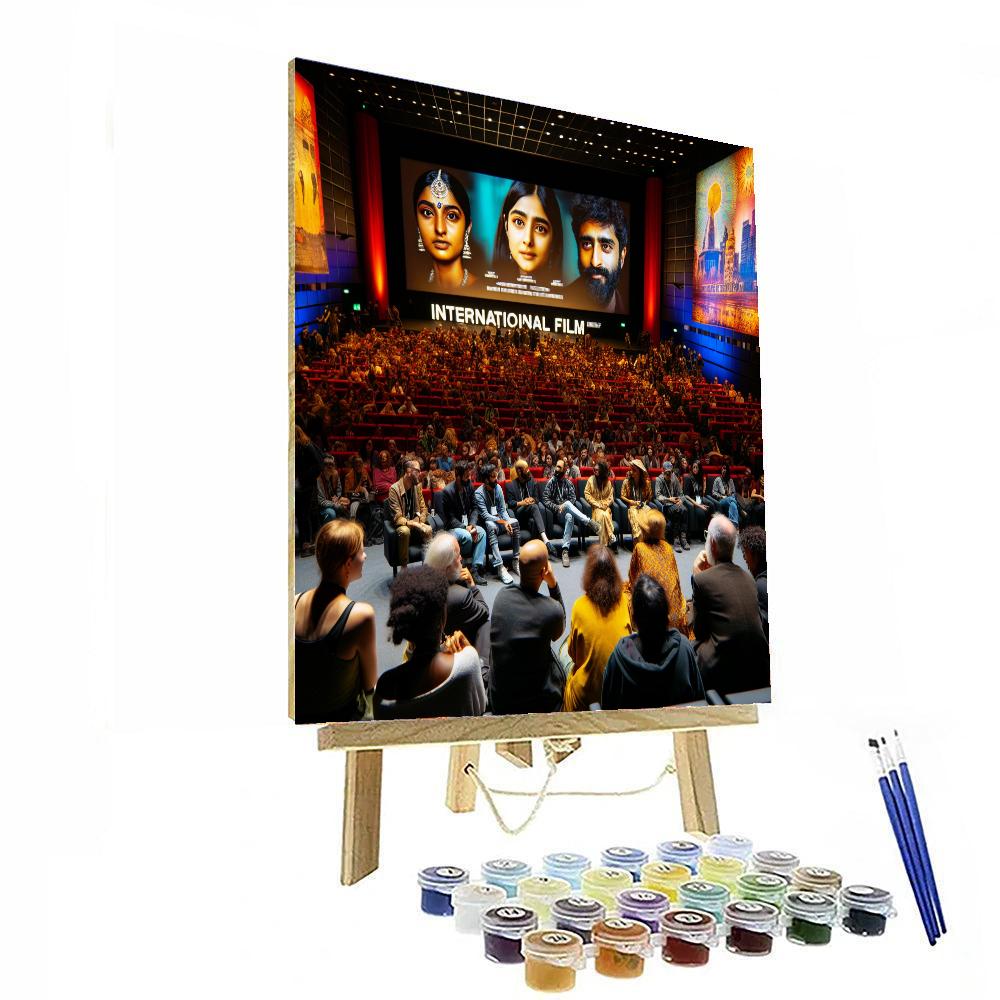 The Abu Dhabi Film Festival Painting By Numbers Kit