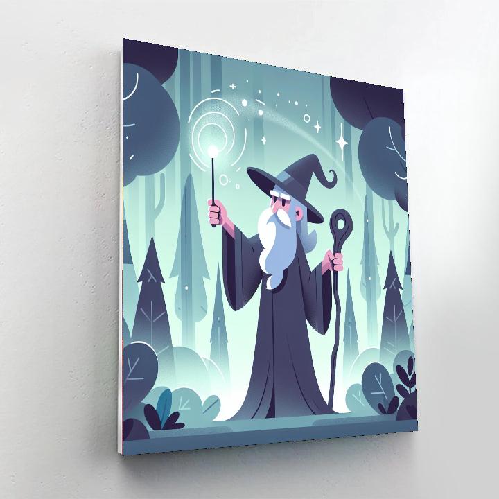 Wizard's Magical Realm Paint By Numbers Kits