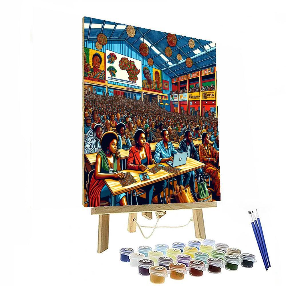 Ougadougou International Movie Festival - Burkina Faso DIY Paint By Numbers