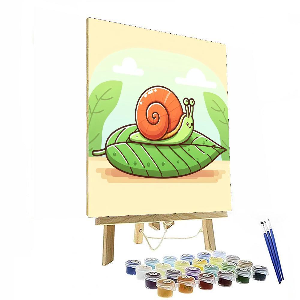 Snappy Snail Safari Paint By Color