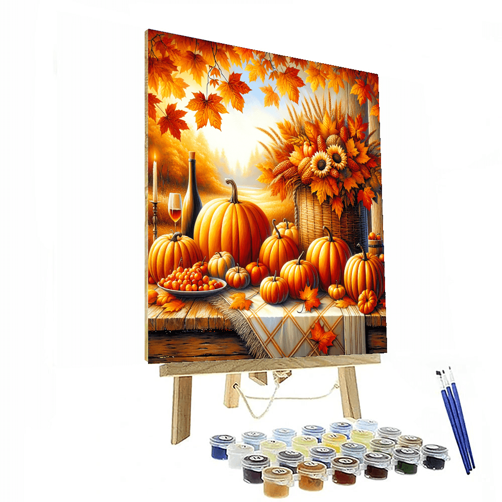 Charming Harvest Festival Painting By Numbers Kit