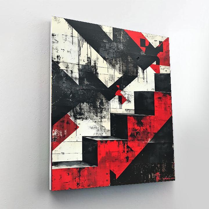 Banksy Inspired Urban Patterns Of Change  Paint By Numbers Kits