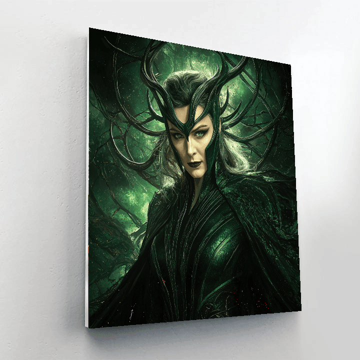 Cate Blanchett: The Ethereal Power Of Hela Paint By Color