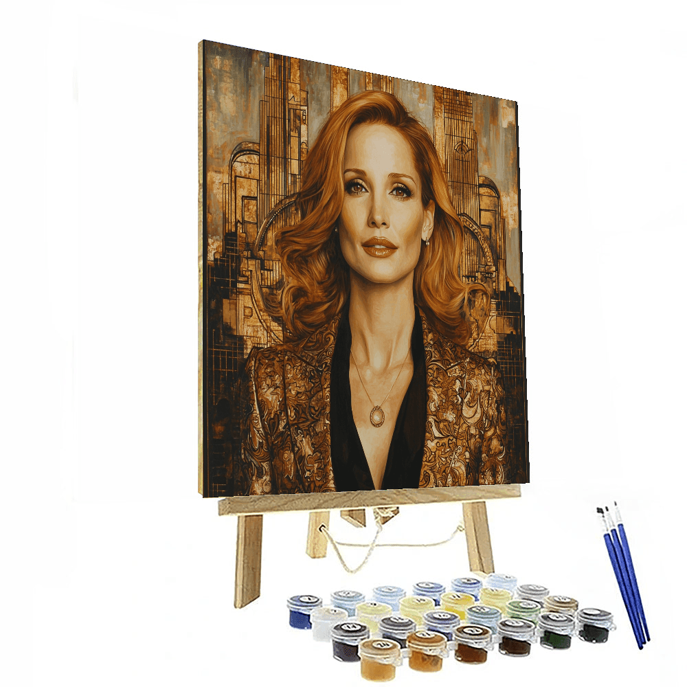 Jessica Chastain: The Fearless Pursuit Of Truth Paint By Numbers