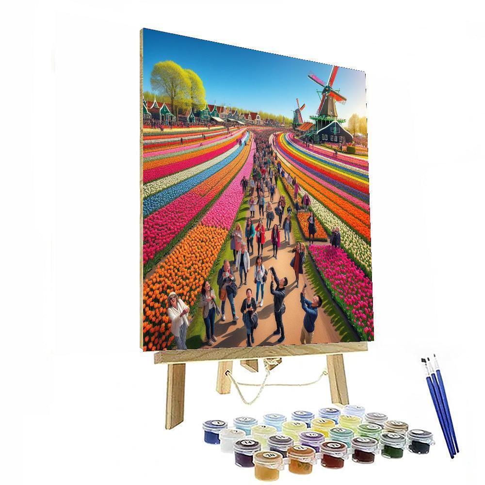 Tulip Time Festival - Netherlands Paint By Numbers