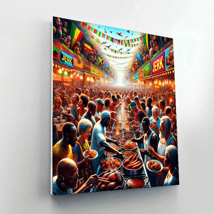 Jerk Festival - Jamaica Paint By Number