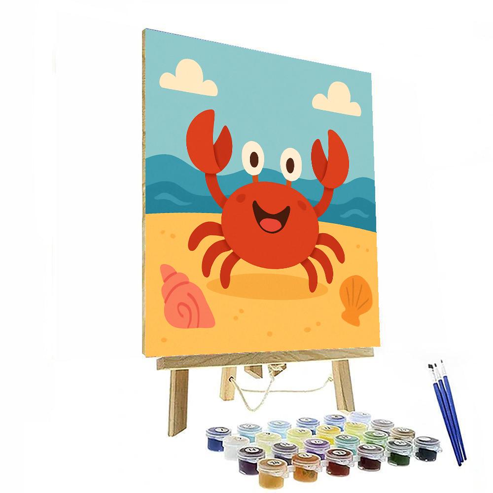 Funny Crab Paint By Color