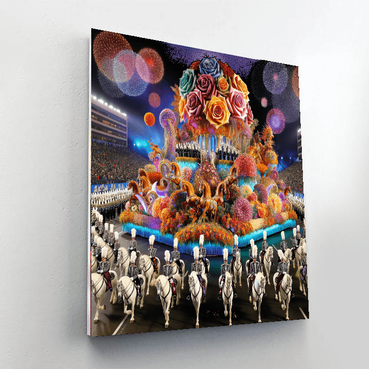 The Rose Parade - Pasadena, California Paint By Color