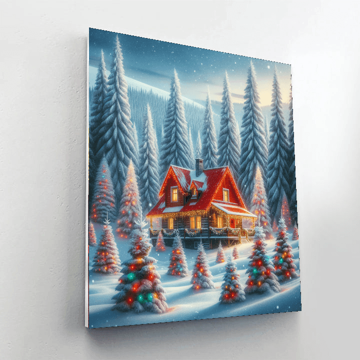 Christmas Wonders Painting Number Kit