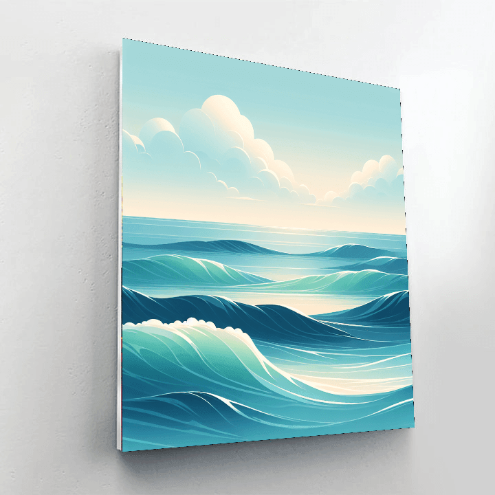 Ocean Reverie Paint By Numbers Art